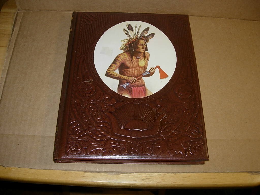 Old West Series Time Life The Indians Textured Hardcover Book  