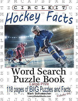 Circle It, Ice Hockey Facts, Large Print, Word Search, Puzzle B... 9781945512209