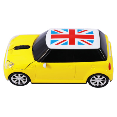 2.4Ghz USB Wireless Mouse Mini Cooper Car On UniIon Jack mice for