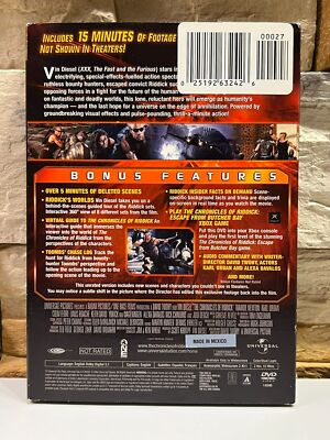 THE CHRONICLES OF RIDDICK 2004 VIN DIESEL THANDIE NEWTON KARL