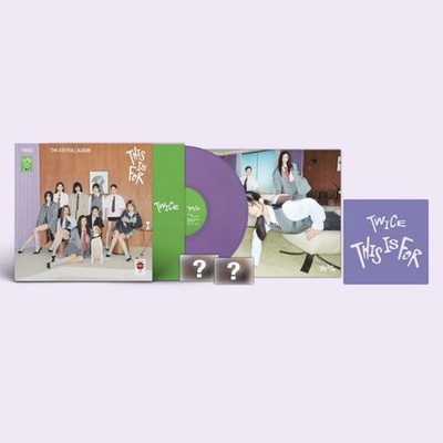 TWICE This is for Vinyl レコード THIS IS FOR (Dragonfruit Glitter Vinyl) - Twice Official Store