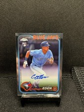 2024 Topps Chrome Cam Eden Rookie Auto RC #RA-CE NM