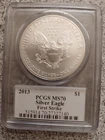 2013 American Silver Eagle PCGS MS70 First Strike