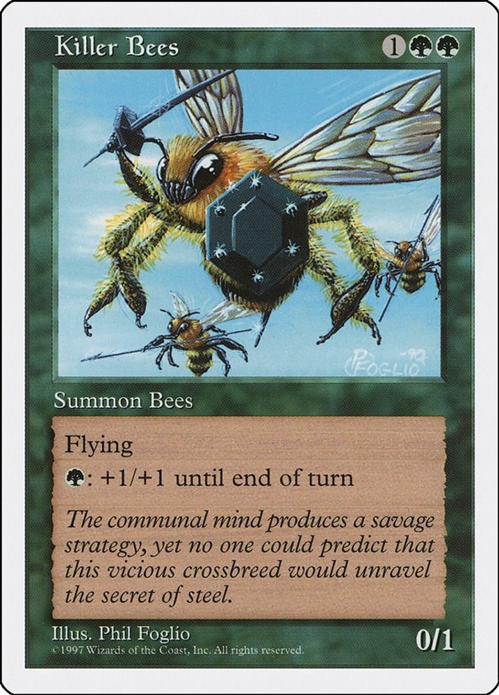 Killer Bees #307 (LP) Fifth Edition (5ED) MTG