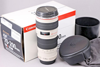 Canon L 70 200mm F/4 USM EF Teleobjektiv Schwarz/Weiß #032575
