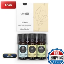 Edens Garden Good Mood Essential Oils 3 Set 100 Pure 10 Ml/ 3 Pack