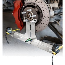 Upgraded Heavy Duty Wheel Alignment Tool Kit With Tape Measures Stainless St...