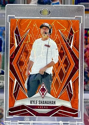 2025 Panini Kyle Shanahan - Orange Holo Lazer Prizm /35 SP - San Francisco 49ers
