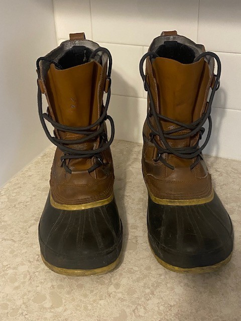 Sorel Waterproof Brown Black Boots Size 8- NM1340-629 , 1964 PAC. Sorel Insulated Waterproof Boots Men main image 4