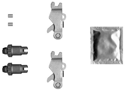 Reparatursatz Expander Spreizschloss TEXTAR 97043900 für 30 VW MERCEDES CRAFTER