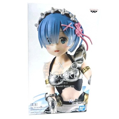 BANPRESTO EXQ Re Zero Rem Maid Armor Figure Authentic from Japan