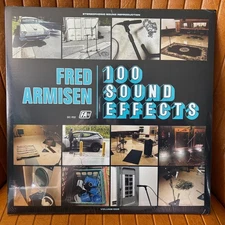 FRED ARMISEN NEW SEALED 100 SOUND EFFECTS VINYL LP RECORD ALBUM RARE FAST SHIP !