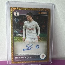 Topps Merlin 2024-25 Autograph Tristan Degreef RSC Anderlecht