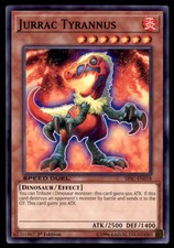 Yu Gi Oh! Jurrac Tyrannus SBSC EN018 Speed Duel 1st Edition