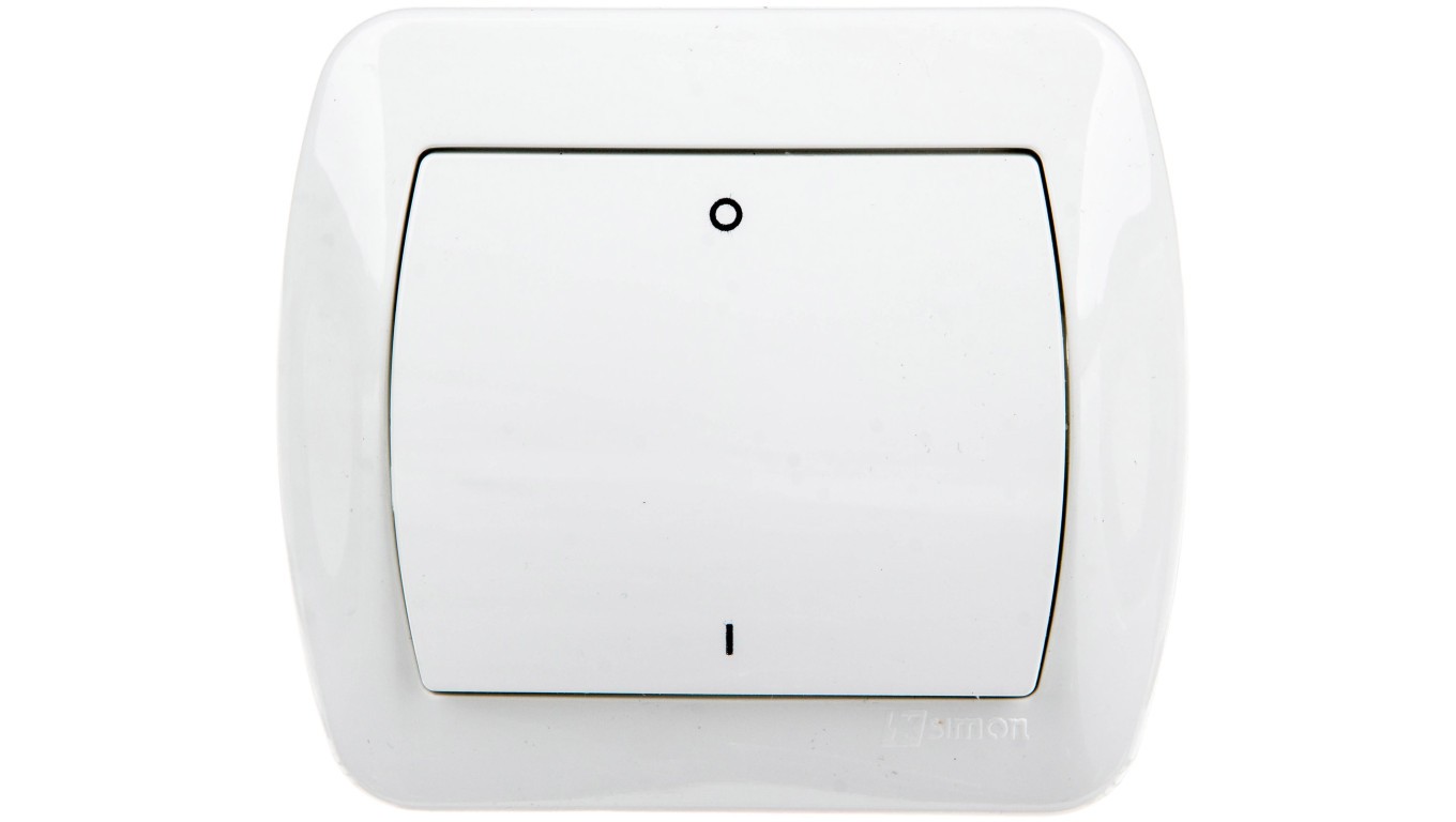 Simon Akord Bipole Connector White AW2/11