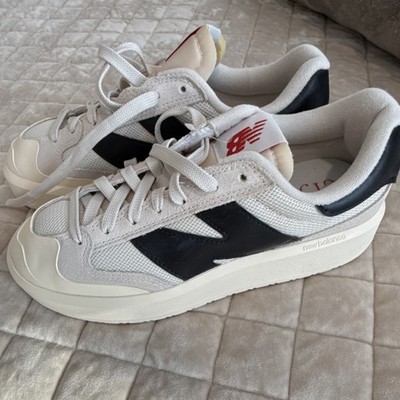 New Balance CT302RF Men's Sneakers Ivory Beige Black Suede Low Top Athletic