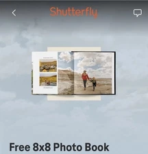 Shutterfly 8x8 Photobook Photo Book Or $ Off On Larger R2HS Expires 2/28/2026