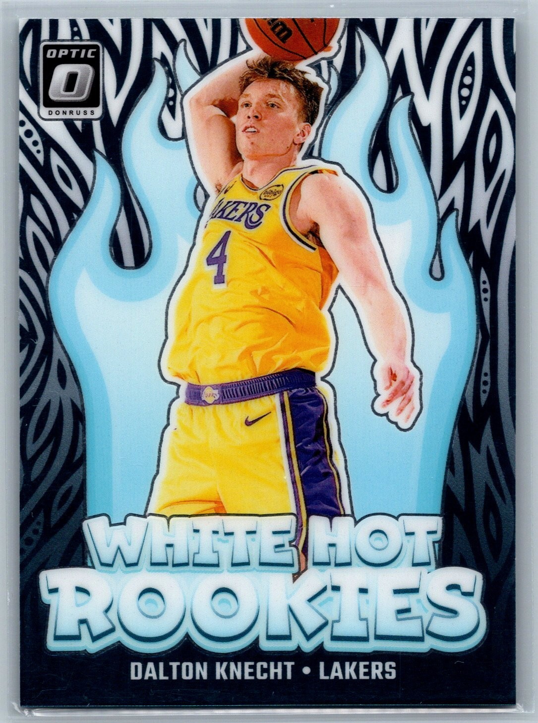 2024-25 Panini Donruss Optic - White Hot Rookies Dalton Knecht #9 Holo Prizm