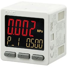 1PC SMC CORPORATION ISE20-P-01-L Pressure Switch,3 screen,high precision di