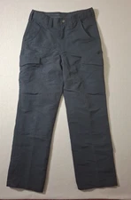 Propper Edge Tech Pants Men 30x32 Black Cargo Ripstop Medical Tactical Pockets