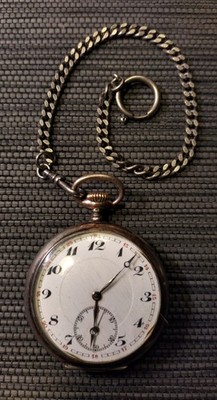 Taschenuhr Phenix 800 Silber Defekt 
