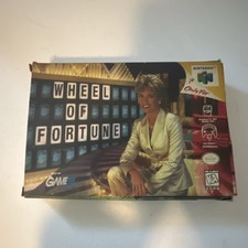 Wheel of Fortune (Nintendo 64, 1998) GameTek Puzzle/Game Show KA NTSC-U/C CIB