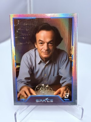 2025 Cardsmiths Space Galactic Edition Richard Feynman #79 Rainbow Holofoil