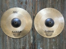 Sabian 14" AAX Freq Hats 1064g/1356g Natural Hi Hats
