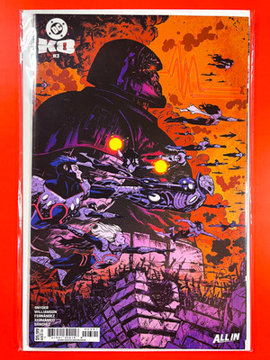DC K.O #3 | Sanford Greene Darkseid Cardstock Cover | DC 2025 Variant Comic