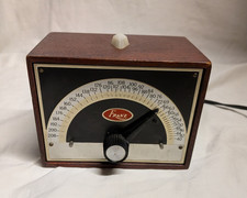FRANZ Electric LM-FB-5 Metronome Lovely Mahogany Case Works Perfectly Vintage