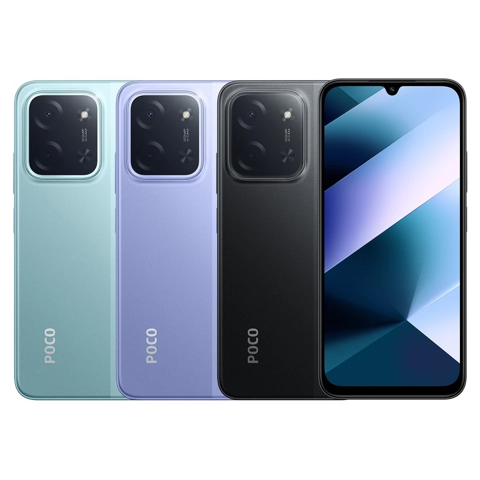 Xiaomi POCO C85 8GB+256GB Smartphone 6.9" Dual SIM Handy 50MP Kamera NFC 6000mAh