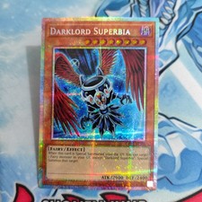Yugioh Asian English Darklord Superbia CR10-AES06 PSE Topper Pack Original