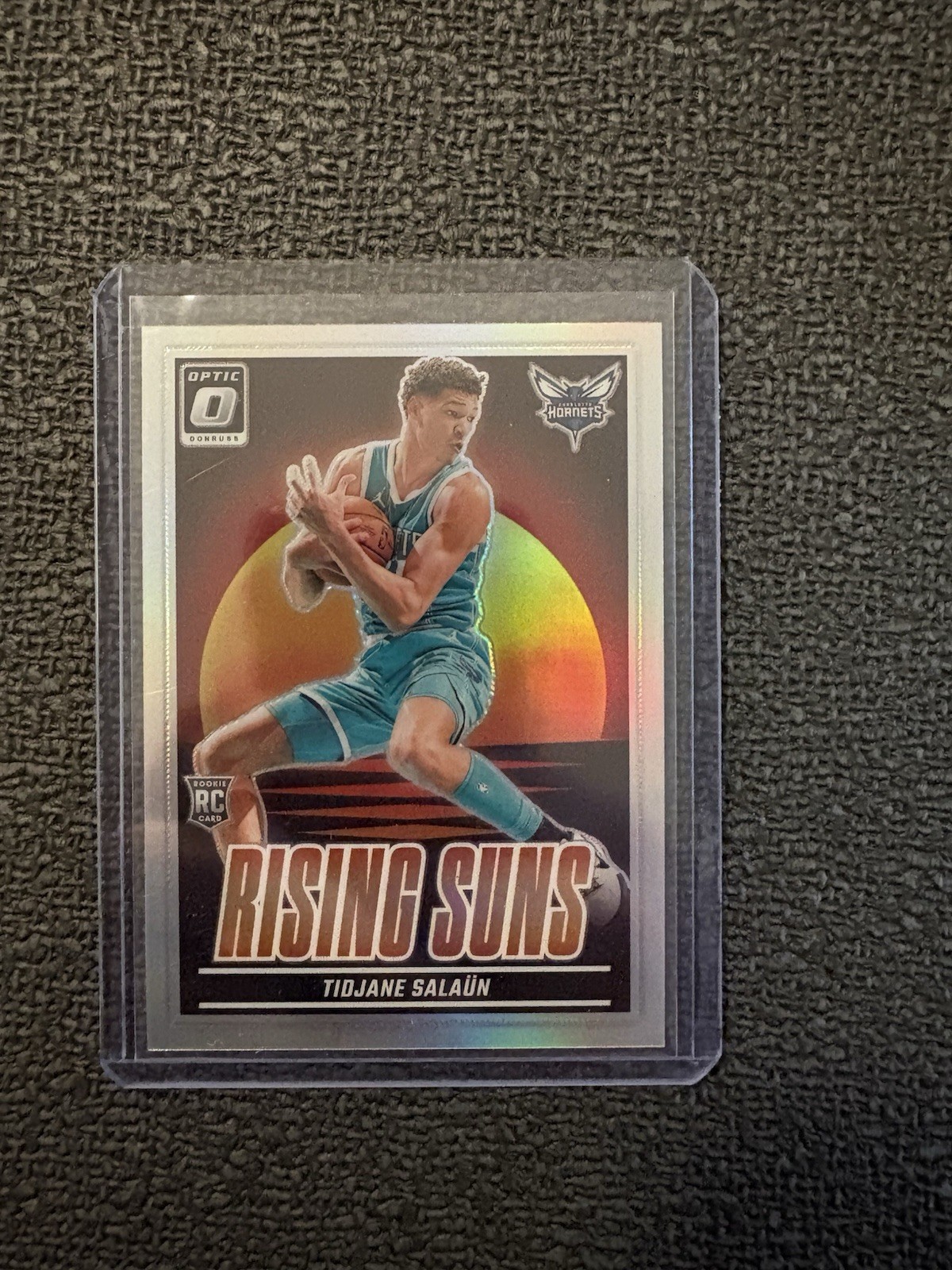 2024-25 Panini Donruss Optic Basketball Tidjane Salaun Rising Suns Holo Prizm