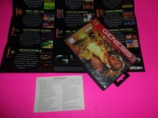 Cutthroat Island (Sega Genesis, 1995) box only w/inserts NO GAME