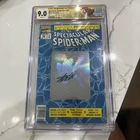 Spectacular Spider-Man #189 Marvel comics 6/92 Signed by Stan Lee CGC 9.0 Graded