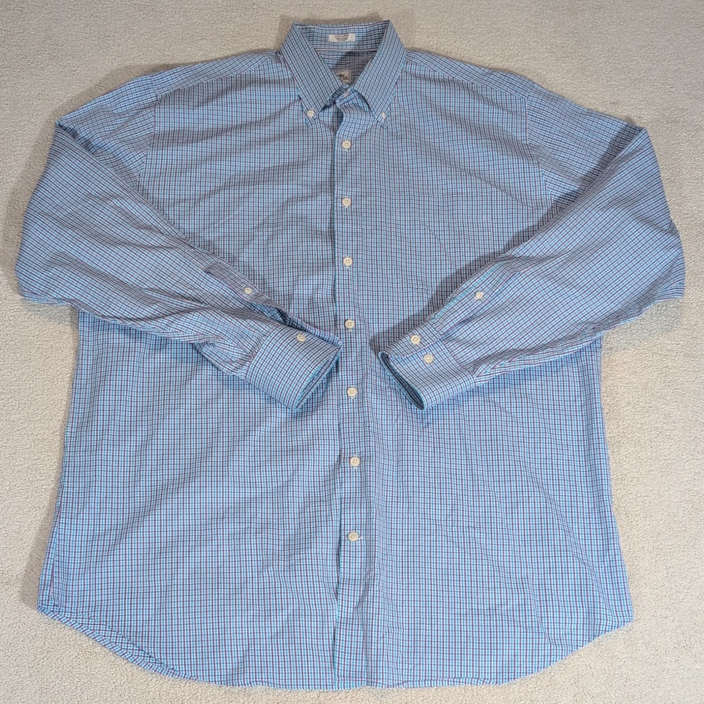 Peter Millar Weekender Finish Button Down Shirt M… - image 2