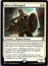 Hero of Bretagard R KHC Regular Commander: Kaldheim 4 NM