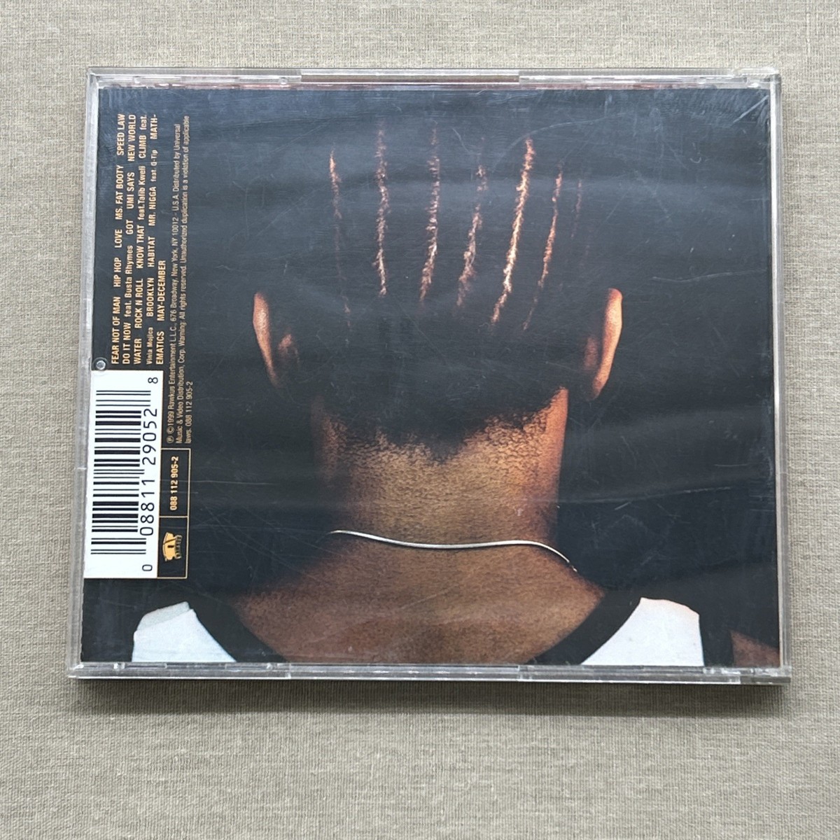 Black on Both Sides - Mos Def (CD 1999 PA Explicit) CLEAN DISC Hip