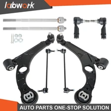 Labwork Front Lower Control Arms + Tierods Sway Bars for Dodge Dart 2013 - 2016