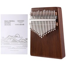 Kalimba Thumb Piano In Noce, Pianoforte A Dito In Noce di Alta Qualità P8S62061
