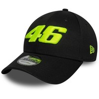 New Era 9Forty Strapback Cap - VR46 Schwarz