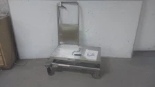 Vestil CART-1000-PSS Corrosion-Resistant Manual Mobile Scissor-Lift Table