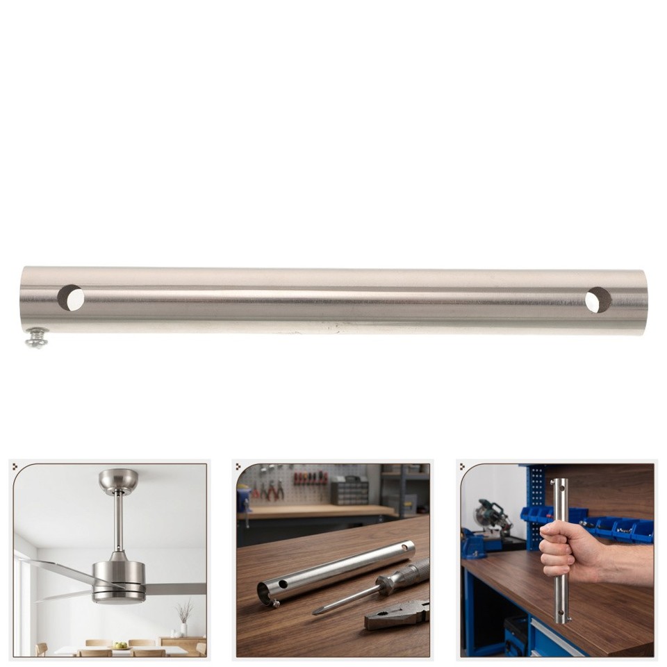 Standard Ceiling Fan Rod Non Threaded Downrod Replacement Extender ...