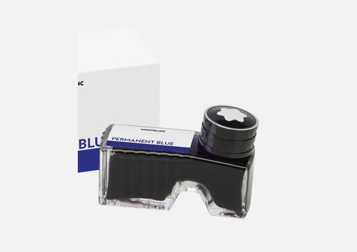Montblanc Ink Bottle – Permanent Blue, 60 ml MB128195 - Picture 2 of 3
