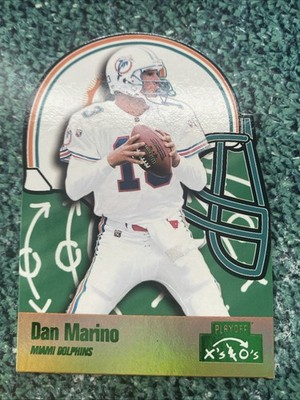1996 Playoff X's And O's - Dan Marino - Die Cut - # 126