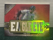 2024 Topps Triple Threads Juan Soto Jersey Relic Patch 1/1 Eagle Eye