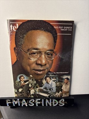 N3 1979 ROOTS ALEX HALEY St Louis Post Dispatch TV GUIDE Magazine Regional