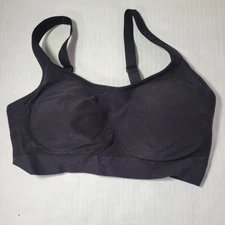 Shapermint Black Everyday Comfort Straps Wireless Shaping Bra #10024 Size 4XL