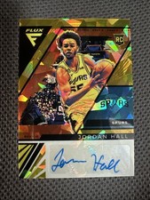 22-23  Flux basketball Rookie Signatures #FRS-JHL Jordan Hall  /10. 01-AU