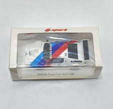 Spark 1/43 BMW M1 Procar Fuji Test 1980 Diecast Model Car Opened Used